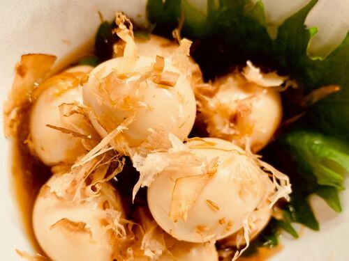 味付けうずら卵